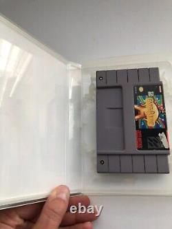 EARTHBOUND Super Nintendo SNES AUTHENTIC Game Cartridge with reproduction Case