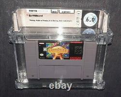 EarthBound (SNES, 1995) WATA Graded 6.0 FN Authentic 25 Year Old Game Cartridge