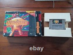 EarthBound Super Nintendo SNES (BIG BOX, GAME) AUTHENTIC HOLY GRAIL