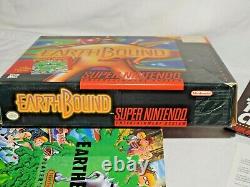 Earthbound Complete in Big Box CIB Authentic Super Nintendo SNES Earth Bound
