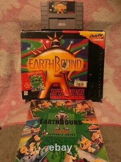Earthbound (SNES, 1992) 100% Authentic