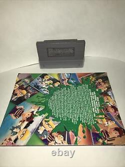 Earthbound (SNES, 1995) Cartridge And Players Guide Book. Authentic And Working