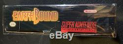Earthbound SNES Authentic Complete In Box Nintendo Tough Find Super Nintendo