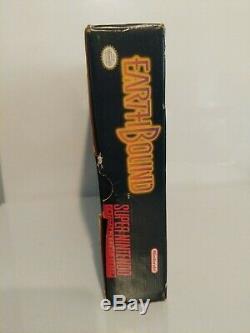 Earthbound SNES Original Big Box-Box Only No cartridge or manual AUTHENTIC RARE
