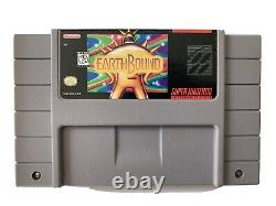 Earthbound SNES cart Authentic Comes With Hard-shell Protector
