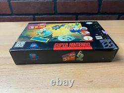 Earthworm Jim 2 Super Nintendo SNES AUTHENTIC CIB Complete BOX MANUAL 1 Owner