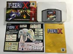 F-Zero X Nintendo 64 N64 Authentic Original Box Manual Complete Great Condition