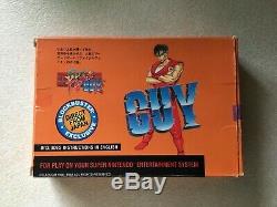 Final Fight Guy CIB (Super Nintendo, 1992), SNES, Actual Pics. Authentic