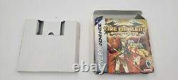 Fire Emblem The Sacred Stones Game Boy Advance Authentic Box + Game + maunual