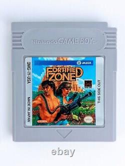 Fortified Zone (Nintendo Game Boy, 1991) Complete Authentic Tested