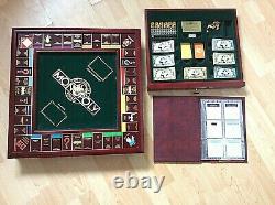 Franklin Mint Collectors Edition Monopoly Complete w Certificate of Authenticity