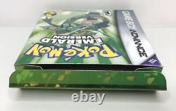 Game Boy Advance Pokemon Emerald Complete in Box Authentic/Tested/New Battery