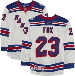 Game Used Adam Fox New York Rangers Jersey Fanatics Authentic COA Item#12117774
