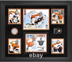 Game Used Carter Hart Flyers Net Collage Fanatics Authentic COA Item#11010686