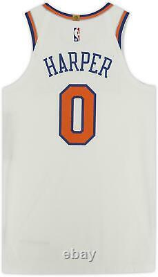 Game Used Jared Harper Knicks Jersey Fanatics Authentic COA Item#11423101