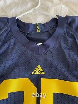 Game used/authentic University of Michigan football jersey