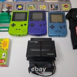 Gameboy color lot authentic tested working