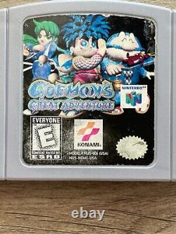 Goemon's Great Adventure (Nintendo 64, N64) Authentic Game