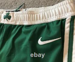 Greg Monroe GAME WORN Boston Celtics Nike GREEN NBA Authentic Shorts Size 44