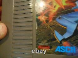 Gun Nac NES Original Nintendo Game Cart Only AUTHENTIC/TESTED with Board Pics RARE