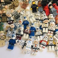 HUGE LEGO STAR WARS MINIFIGURES LOT Authentic With Parts Clone troopers Jedi
