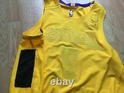JAVALE MCGEE Los Angeles Lakers nike pro cut game issued jersey kobe authentic