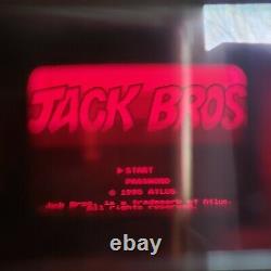 Jack Bros. (Nintendo Virtual Boy, 1995) Authentic Cartridge Only Tested & Works
