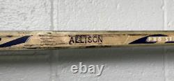 Jason Allison authentic game used hockey stick 17410
