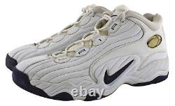 Jazz John Stockton Authentic Signed Game Used Nike Size 12.5 Shoes BAS #AA03719