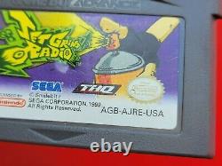 Jet Grind Radio Nintendo Game Boy Advance Authentic & Saves Harder Find
