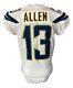 Keenan Allen 2017 Game Used Los Angeles Chargers Football Jersey Fanatics