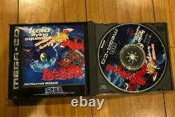 Keio Flying Squadron (Sega Mega CD) Complete CIB Very Good Condition Authentic