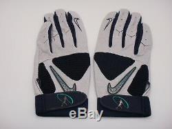 Ken Griffey Jr. Game Used Nike Batting Gloves & Signed Letter Of Authenticity