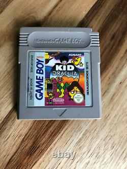 Kid Dracula Nintendo Game Boy 1993 Authentic PAL ENGLISH Cart Only Region Free