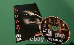 Kuon PS2 RARE US Version Playstation 2 Complete & Authentic