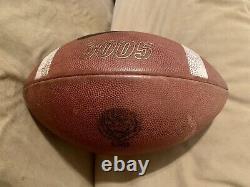 LSU TIGERS GAME USED Authentic Nike 3005 Football SEC Louisiana State