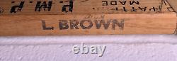 Larry Brown authentic game used vintage Sherwood hockey stick 17414