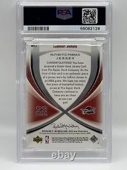 Lebron James 2005/06 Sp Game Used Authentic Fabric Cavaliers Game Worn Jersey Sp