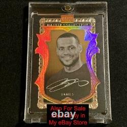 Lebron James 2005 Sp Game Used Authentic Fabrics 4-color All-star Patch #'d /75
