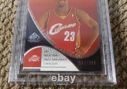 Lebron James BGS 9 Rookie RC 2003-04 SP Game Used Authentic Rookies #107 /999