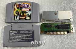 Legend of Zelda Majora's Mask N64 Not For Resale Grey NFR Gray Cart Authentic