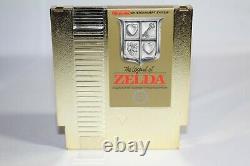 Legend of Zelda NES Nintendo Complete In Box CIB Authentic! NICE! Circle Seal