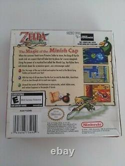 Legend of Zelda The Minish Cap (Game Boy Advance, 2005) authentic complete CIB