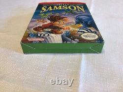 Little Samson (Nintendo NES) Complete In Box 100% Authentic