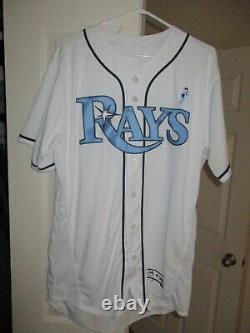 Logan Morrison 2016 Home Game Used Rays Father's Day Jersey! MLB Authenticated