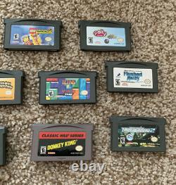 Lot of 12 games Nintendo Authentic GBA Gameboy Advance Video Game Lot