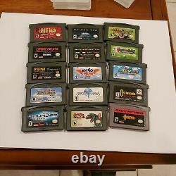 Lot of 15 Gameboy Advance Games AUTHENTIC