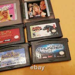 Lot of 9 Gameboy & GBA Advance Games AUTHENTIC