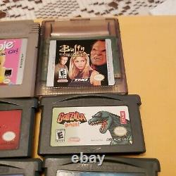 Lot of 9 Gameboy & GBA Advance Games AUTHENTIC