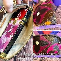 Louis Vuitton Cosmetic Pouch Crossbody Custom Painted like game on authentic
